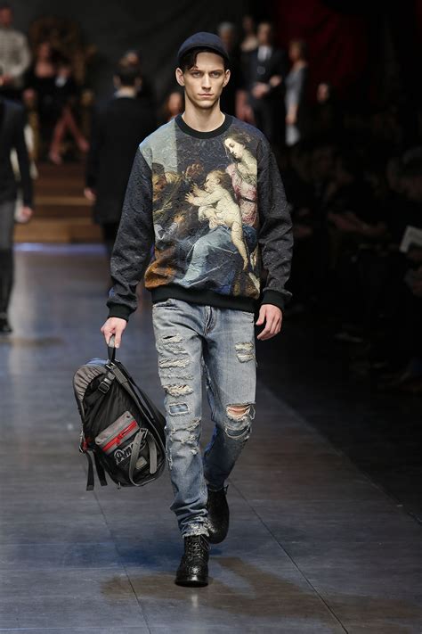 dolce gabbana digital show|dolce and gabbana grunge shows.